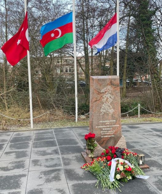Khojaly Genocide commemoration event held in Netherlands [PHOTOS]