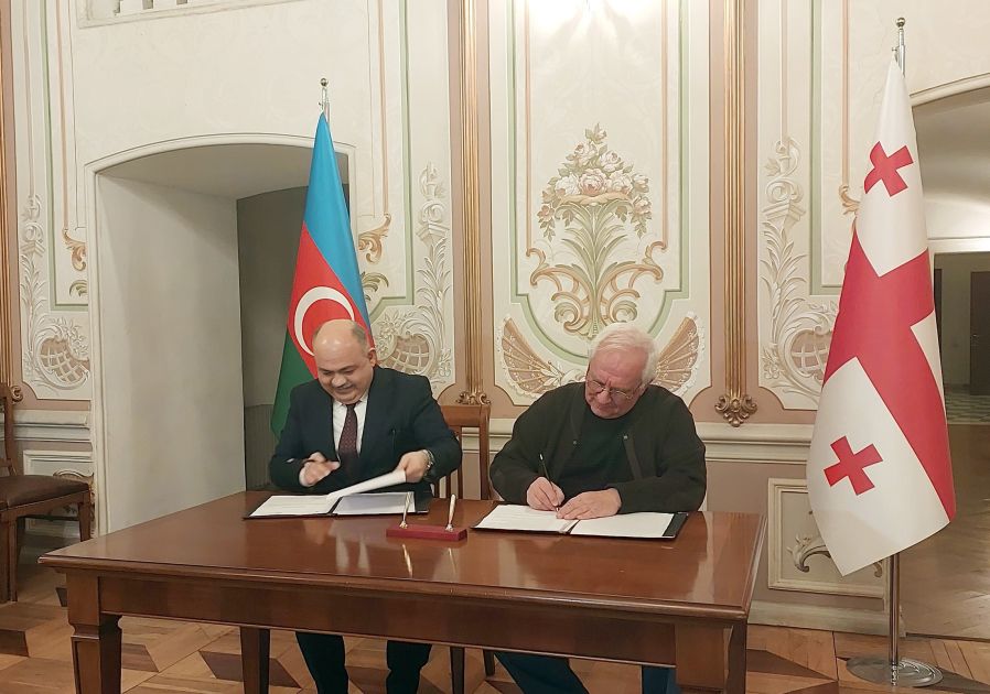 Azerbaijani, Georgian theaters sign MoU [PHOTOS]