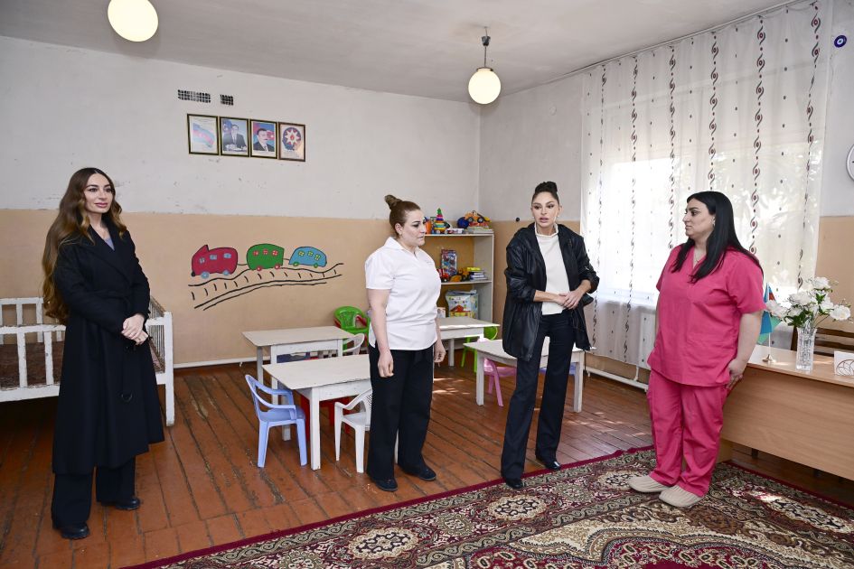 First Vice-President Mehriban Aliyeva visited nursery-kindergarten No. 40 in Ganja [PHOTOS/VIDEO]