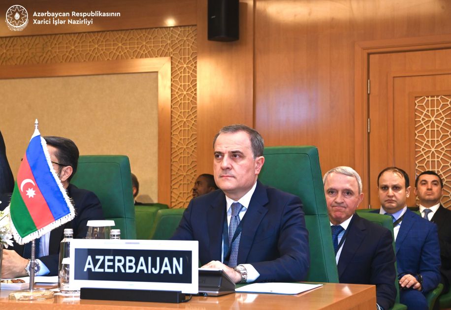 Azerbaijan reaffirms support for "two-state" solution in Palestine at OIC [PHOTOS]