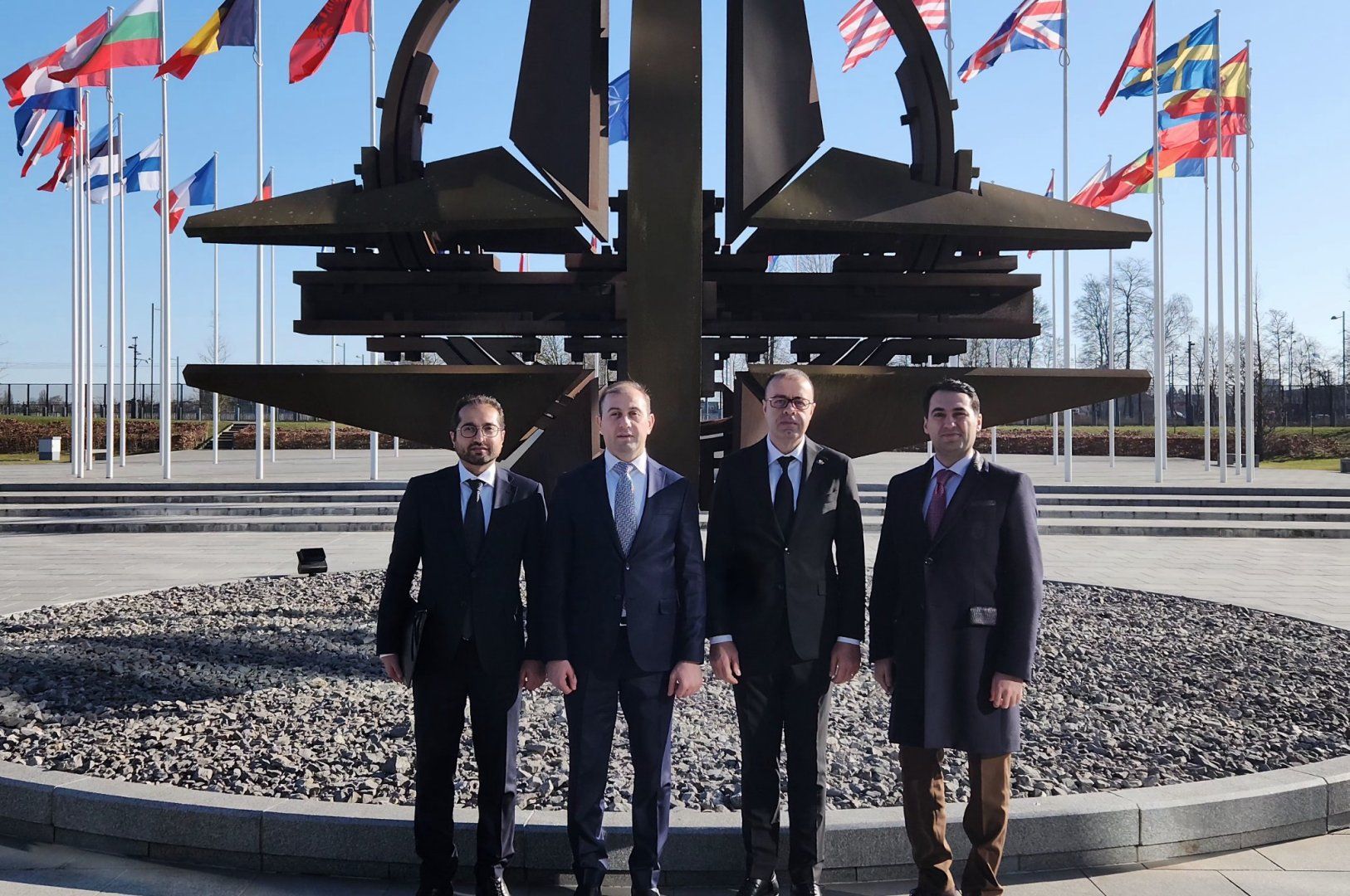 Azerbaijan’s Parliamentary delegation holds talks at NATO headquarters [PHOTOS]