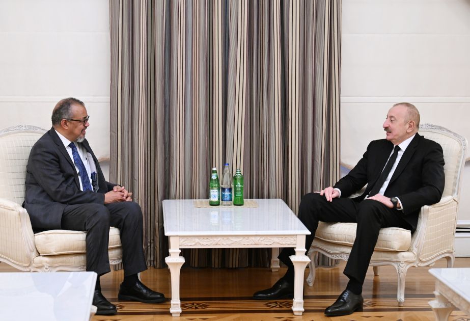 President Ilham Aliyev received Director-General of World Health Organization [VIDEO]