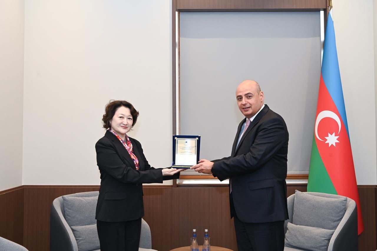Turkic Culture and Heritage Foundation awards Seymur Fataliyev, Sec-Gen of Azerbaijan's National Commission for UNESCO [PHOTOS]