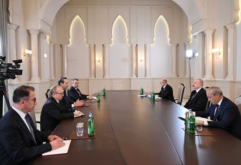 President Ilham Aliyev receives Turkish Minister of Energy and Natural Resources [VIDEO]