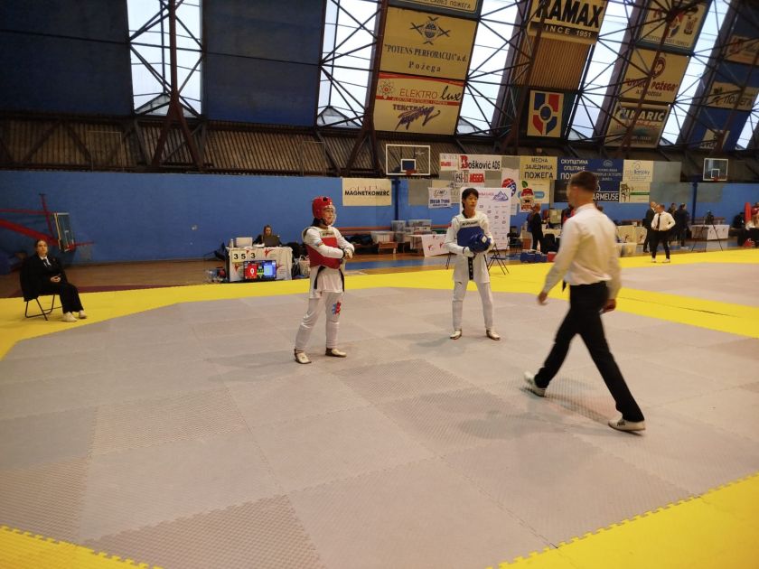 Gymnasiade: National taekwondo team wins six medals on opening day [PHOTOS]