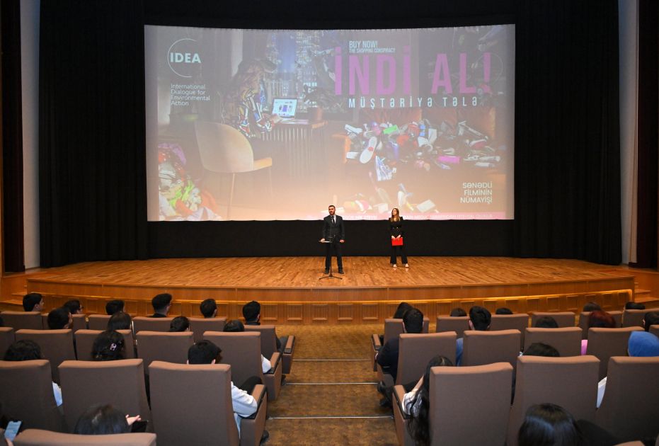 Documentary film screened at Nizami Cinema Center on Leyla Aliyeva's initiative [PHOTOS]