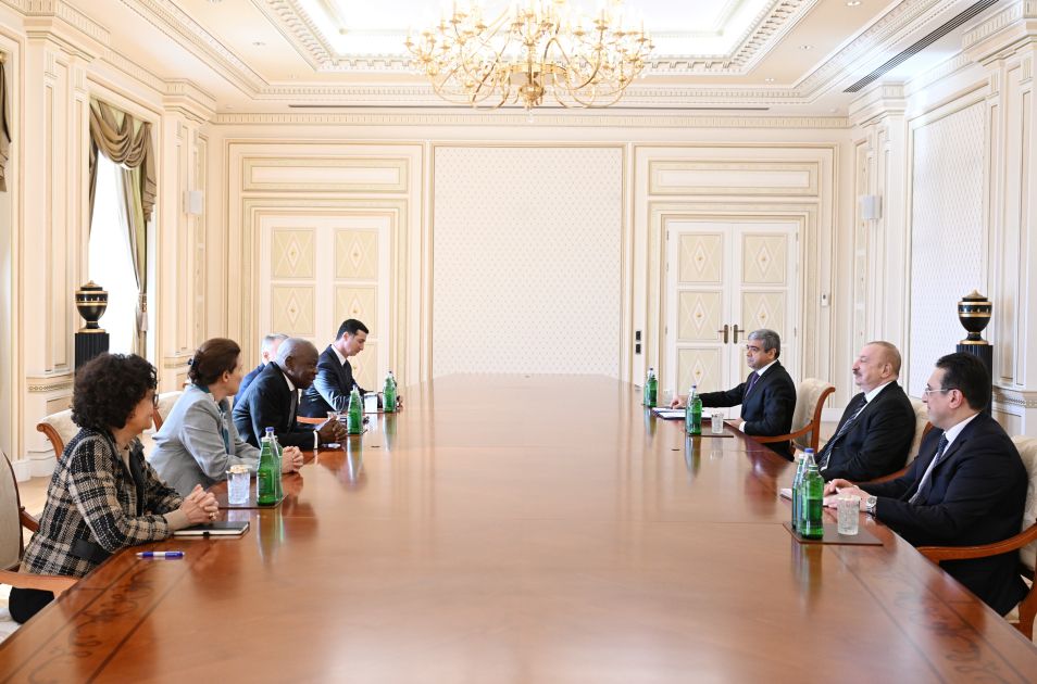 President Ilham Aliyev receives International Labour Organization Director-General [PHOTO/VIDEO]