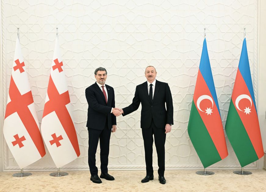 One-on-one meeting between President Ilham Aliyev, President Mikheil Kavelashvili underway [PHOTOS/VIDEO]