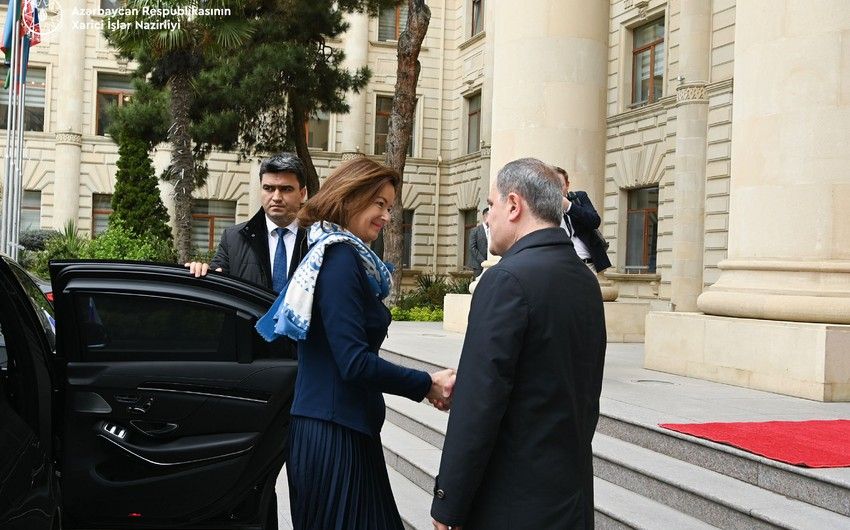 Azerbaijani, Slovenian foreign ministers meet in Baku to boost political dialogue [PHOTO]
