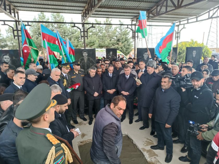 Mubariz Huseynov, missing martyr of First Garabagh War, laid to rest in Surakhani [PHOTOS]