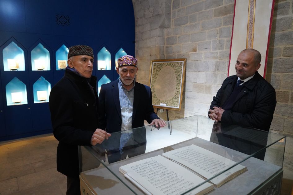 Shirvanshahs' Palace Complex displays over 60 calligraphic works [PHOTOS]