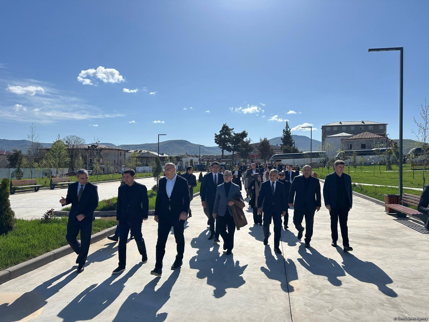 Foreign diplomats tour liberated cities of Khankendi and Shusha [PHOTOS]