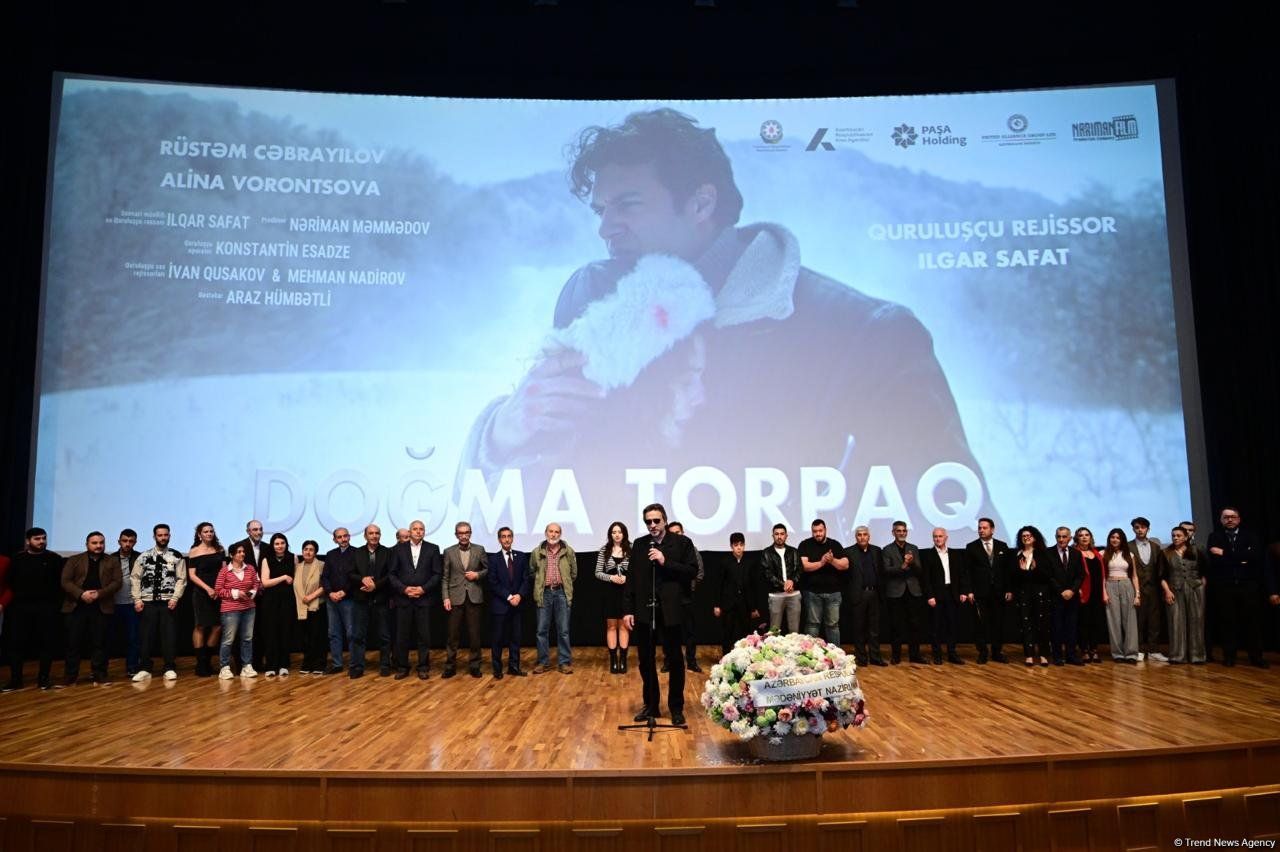 Film about Garabagh War premiered in Nizami Cinema Center [PHOTOS]