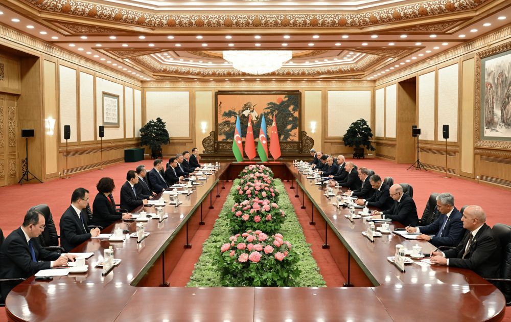 President Ilham Aliyev holds expanded meeting with President of China Xi Jinping [PHOTOS/VIDEO]