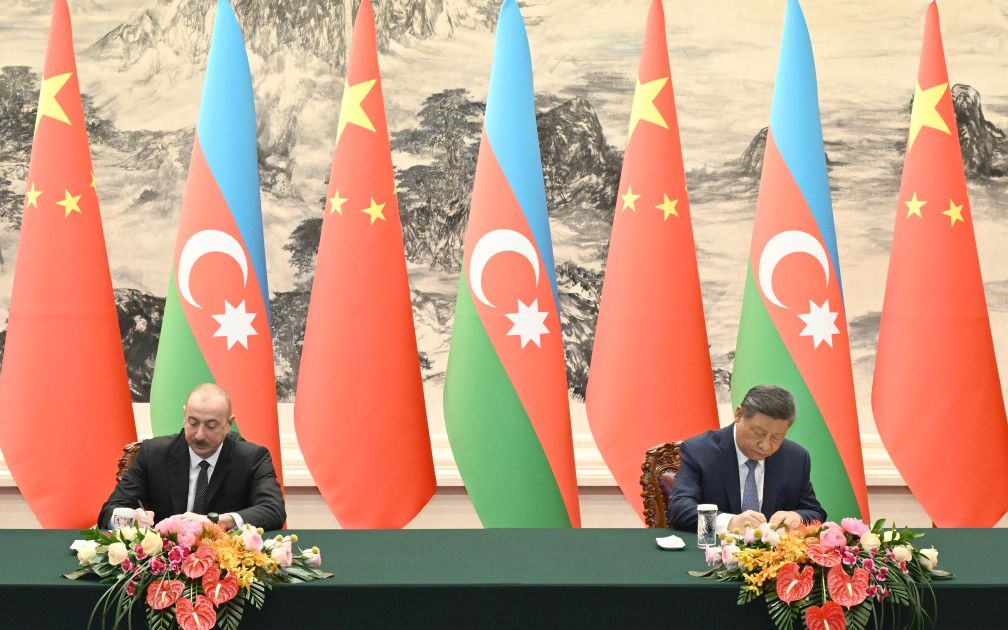 Azerbaijan, China sign documents in Beijing [PHOTOS/VIDEO]