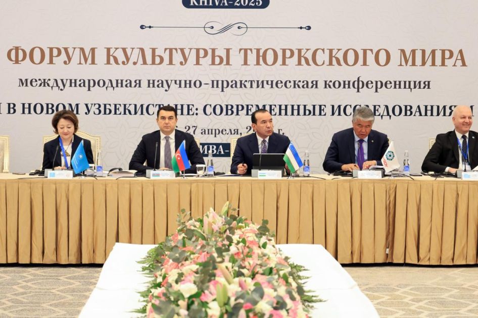 Azerbaijani delegation participates in Turkic World Cultural Forum [PHOTOS]