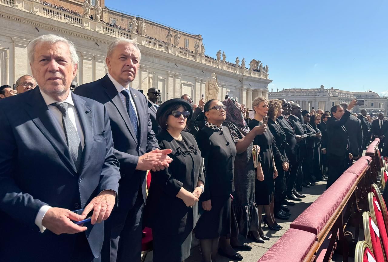 Speaker of Azerbaijani Parliament attends Pope Francis' funeral at Vatican [PHOTOS]