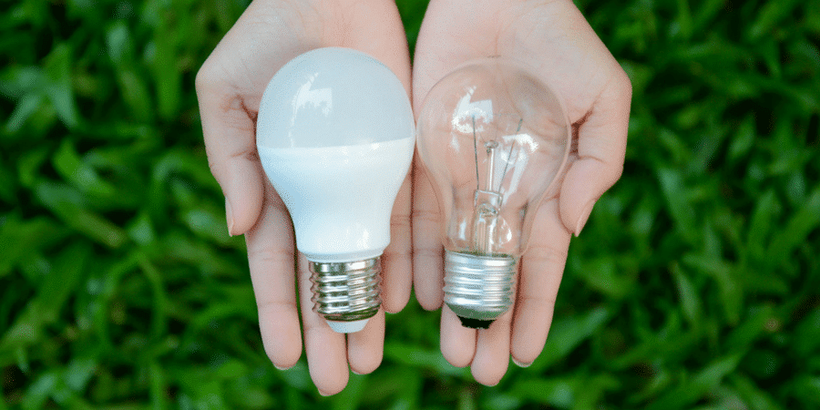 Government prohibits incandescent bulbs to promote energy efficiency