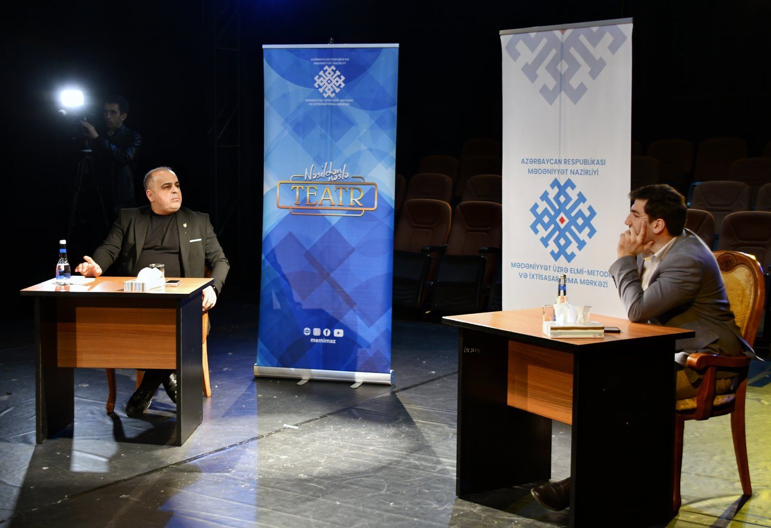 Honored Artist Nijat Kazimov holds seminar on theater art [PHOTOS]