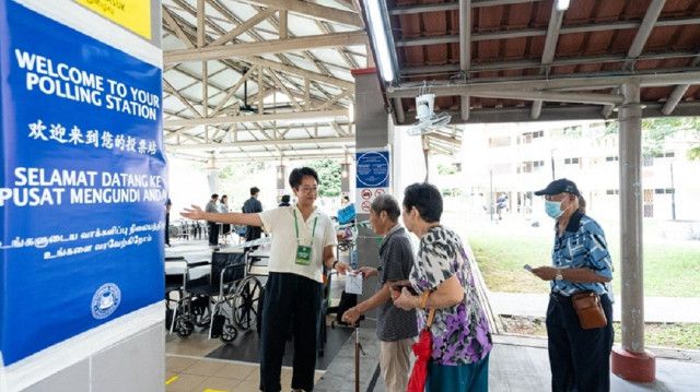 Singapore polls underway as 48% of voters cast their votes as of noon