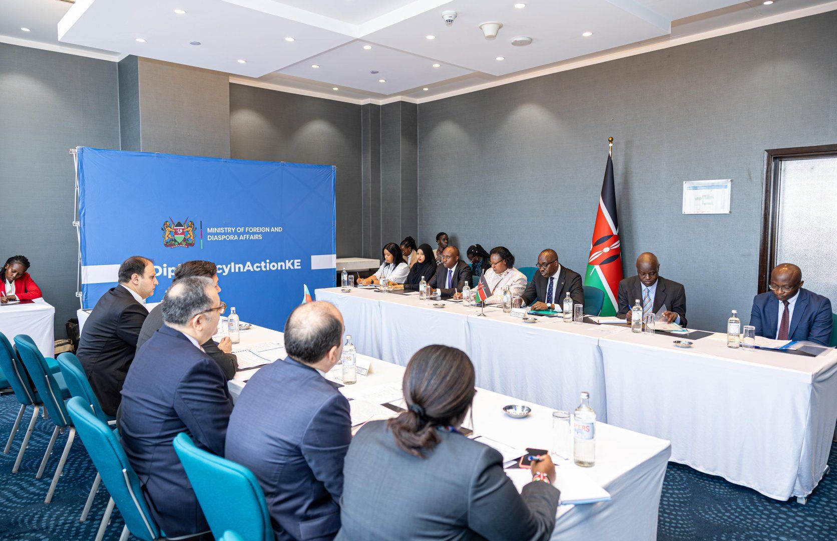 Kenya hosts Azerbaijan’s deputy minister for first-ever political consultations [PHOTOS]