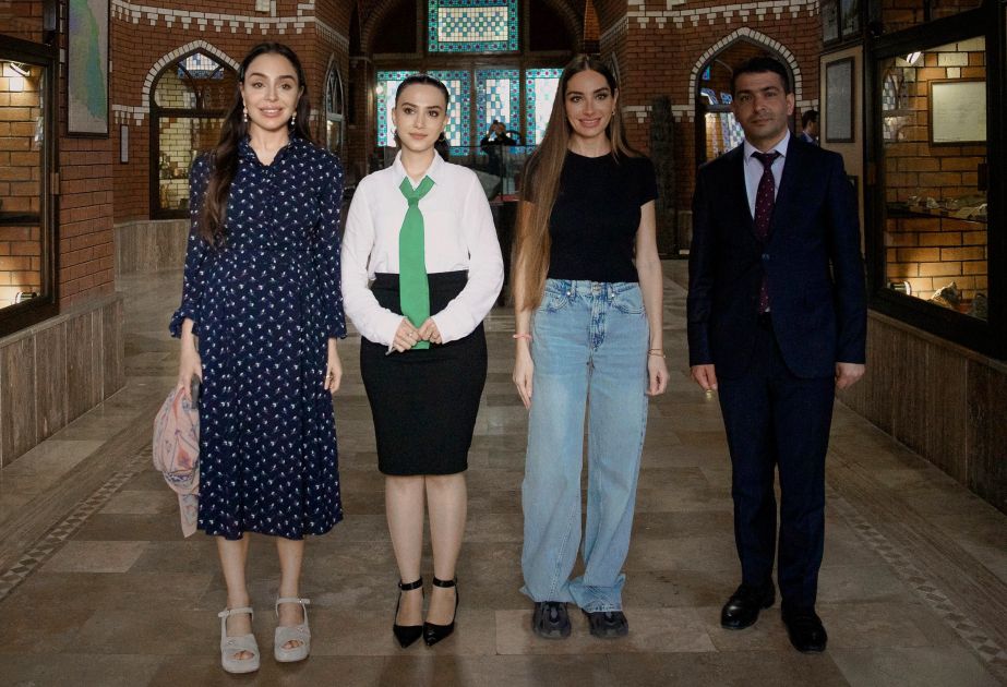Vice President of Heydar Aliyev Foundation Leyla Aliyeva and Head of Baku Media Center Arzu Aliyeva continue Nakhchivan tour in Ordubad [PHOTO]