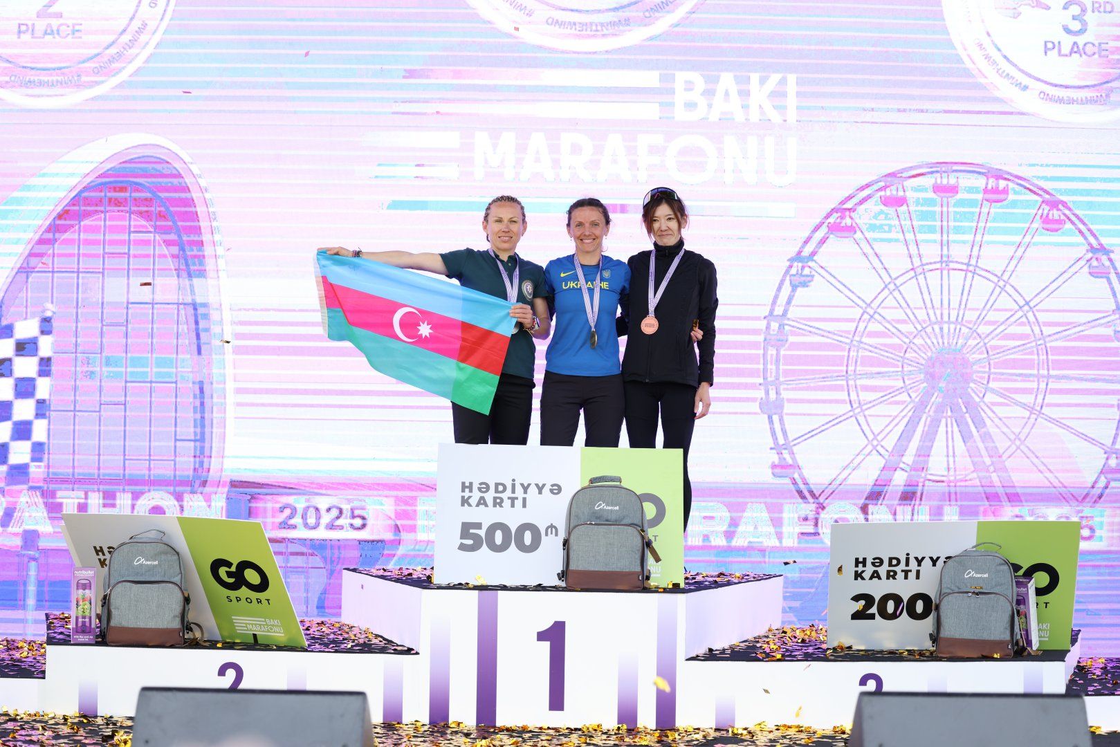 Winners of Baku Marathon 2025 honored at award ceremony [PHOTO]