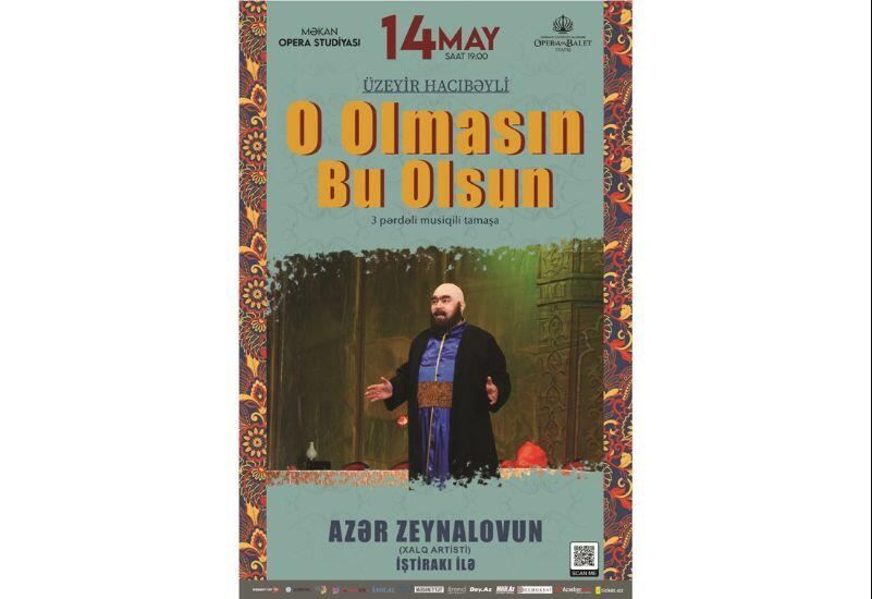 People's Artist Azer Zeynalov to appear as Mashadi Ibad in Uzeyir Hajibayli's operetta