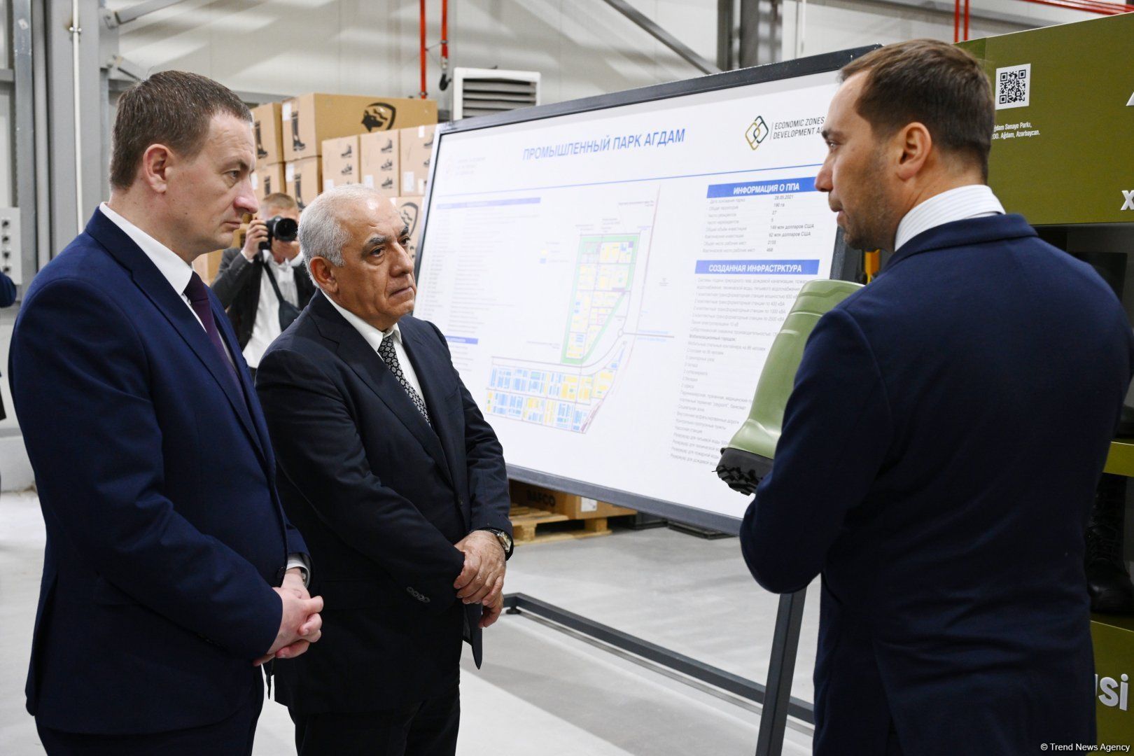 Belarusian PM visits Azerbaijan's Aghdam Industrial Park [PHOTO]