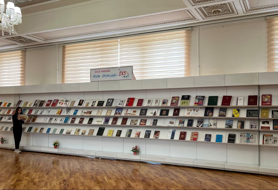 National Library presents book exhibition dedicated to Azerbaijani People's Artist