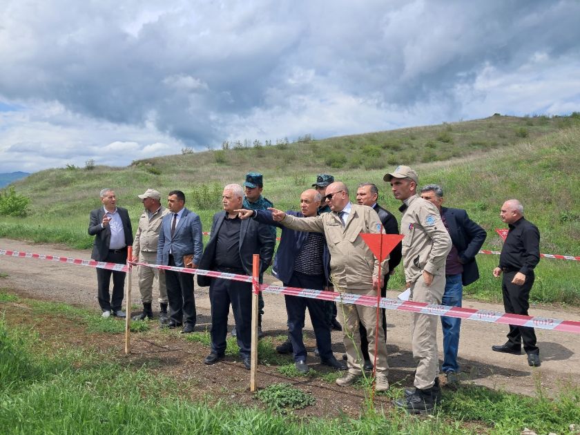 ANAMA Chairman inspects mine clearance operations in Gazakh and Aghdara [PHOTOS]