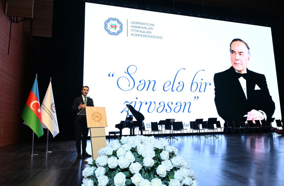 Baku Congress Center holds concert dedicated to National Leader Heydar Aliyev [PHOTOS]