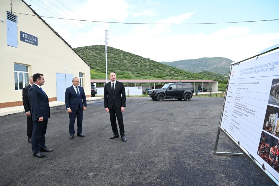 Livestock complex of "Goch Et" Rural Farm LLC inaugurated in Khojaly's Khanabad Village [PHOTOS]