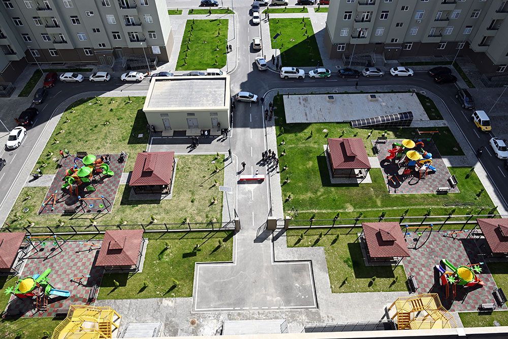 Azerbaijan's Ministry of Defense provides housing to military personnel as part of Social Protection Program