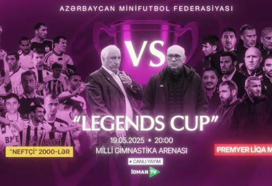 Legends Cup: Baku to match between legends of country's football