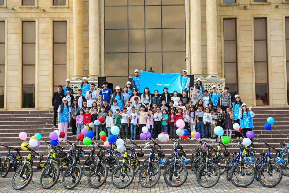 Bicycles donated to children and teenagers at initiative of Leyla Aliyeva [PHOTOS]