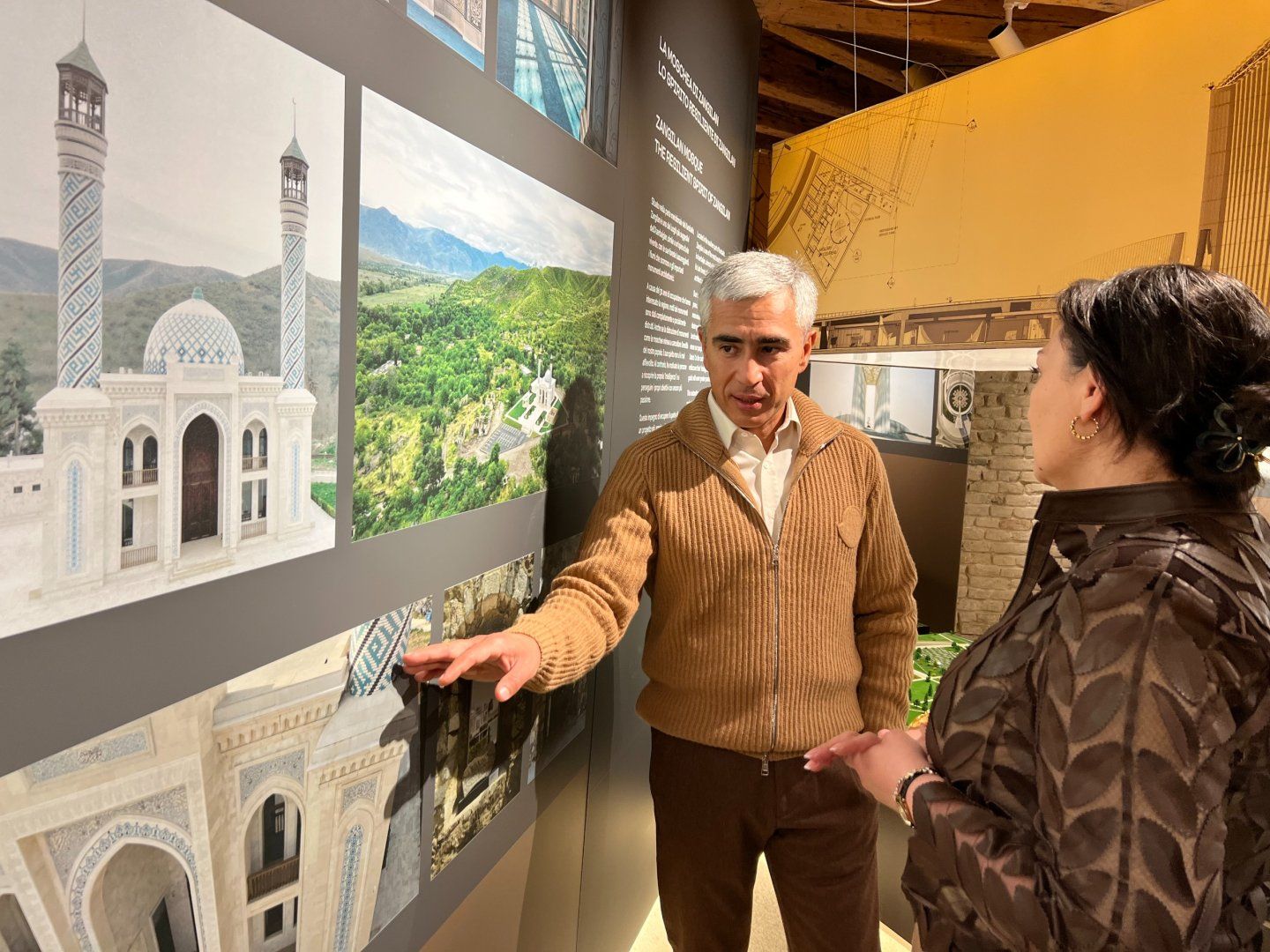 Anar Alakbarov: "At the instructions of President Ilham Aliyev, Zangilan Mosque showcased at Venice Architecture Biennale" [PHOTOS]