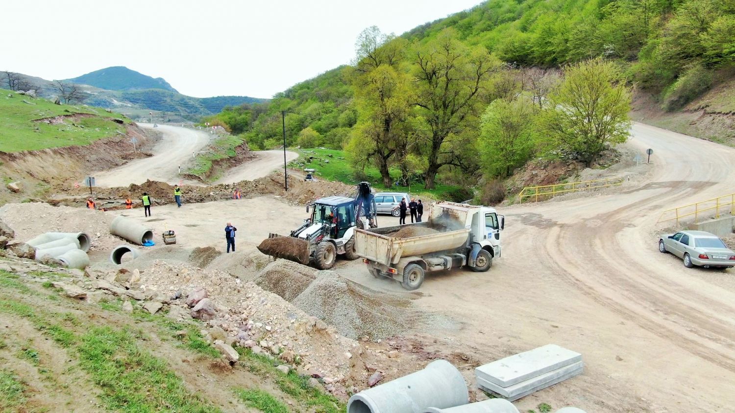 Major overhaul underway on key road in Dashkasan district [VIDEO]