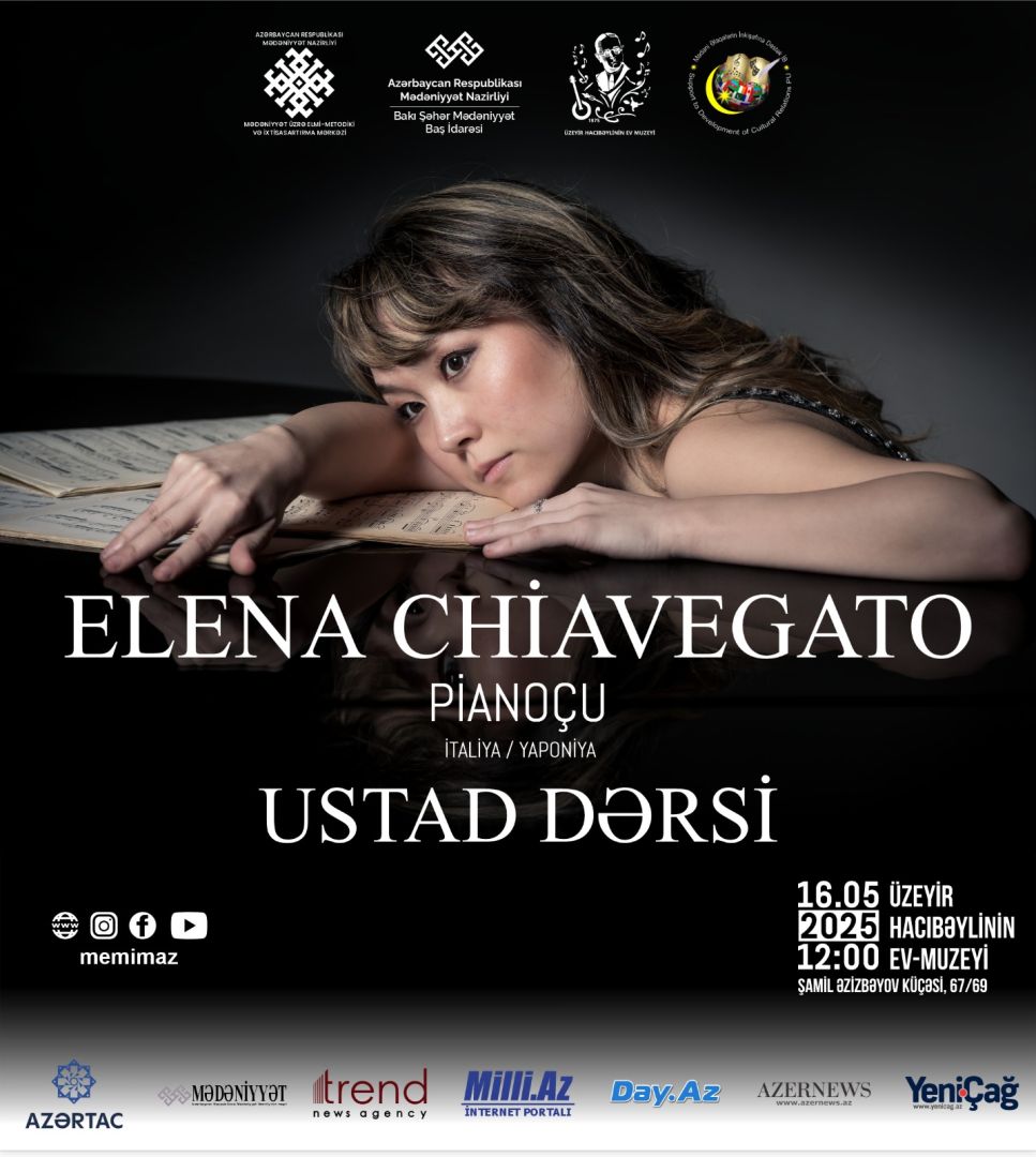 Master class with famous Italian pianist to be held in Baku