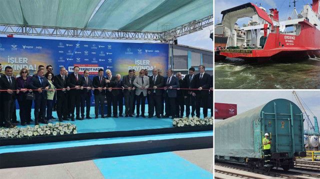 Bandırma–Tekirdağ train ferry line launched to strengthen rail transport network