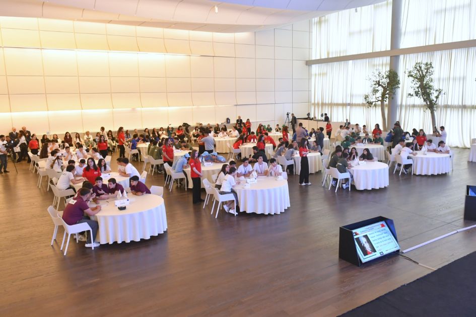 Heydar Aliyev Center hosts final stage of 'Zəkaların mübarizəsi' Olympiad [PHOTOS/VIDEO]