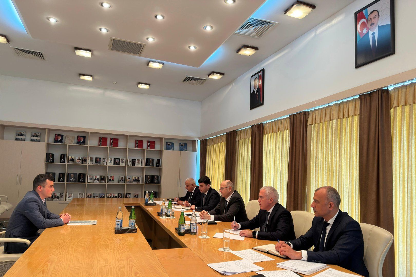 Energy Minister Shahbazov holds reception for citizens in Agstafa