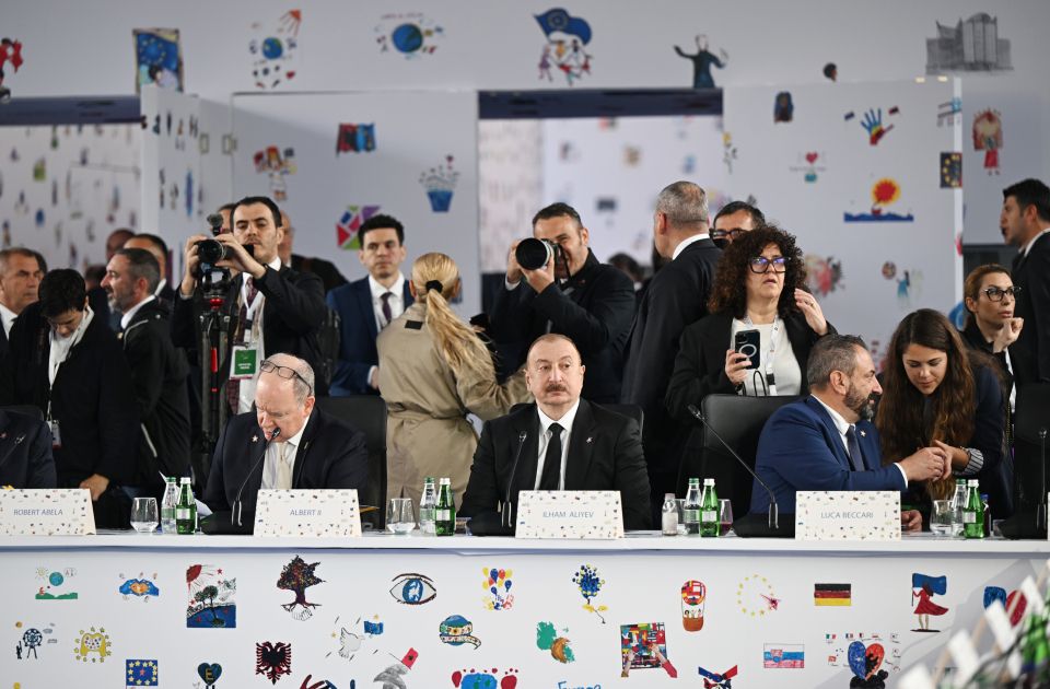 President Ilham Aliyev participating in first plenary session of 6th EPC Summit [VIDEO]