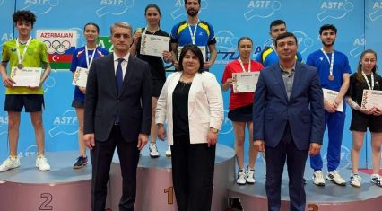 Champions crowned as Azerbaijan Table Tennis tournament wraps up