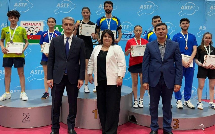 Champions crowned as Azerbaijan Table Tennis tournament wraps up