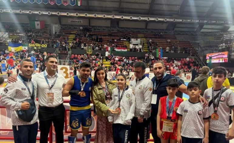 Azerbaijani athlete Amina Aliyeva crowned World Kung Fu Champion in Italy [VIDEO]