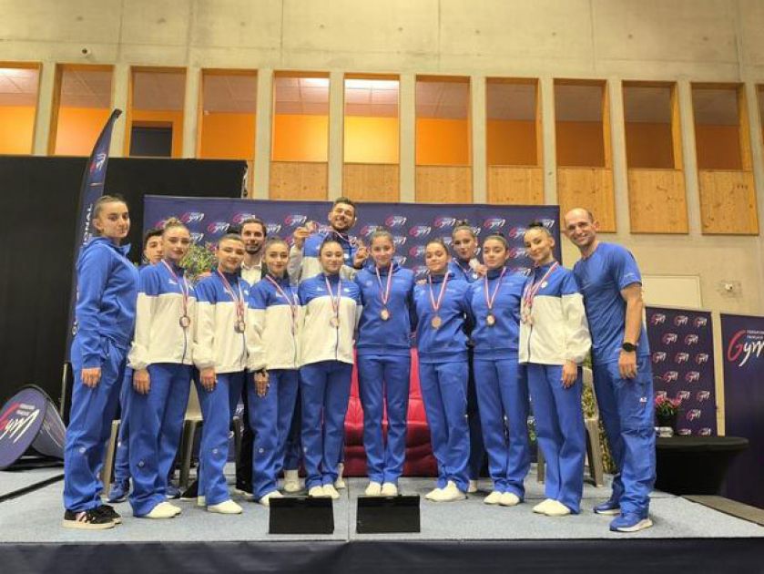 National aerobic gymnastics team enjoy success at int'l competition [PHOTOS]