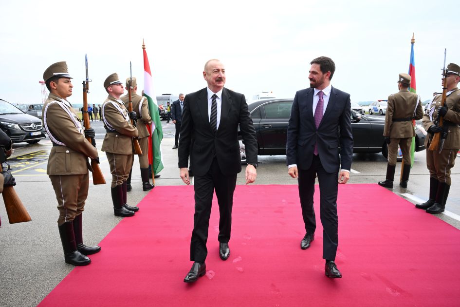 President Ilham Aliyev concluded working visit to Hungary [PHOTOS/VIDEO]