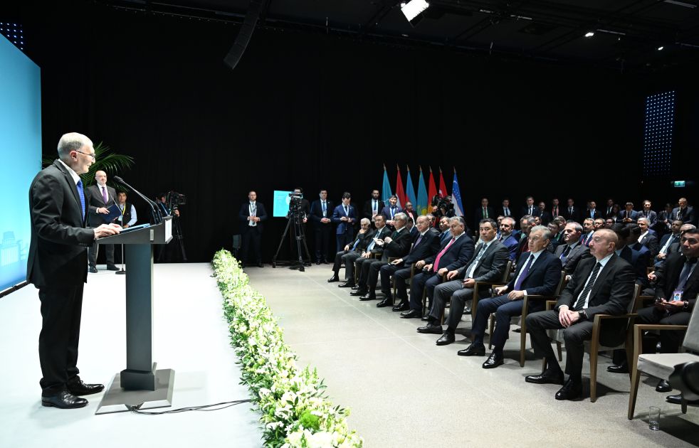 President Ilham Aliyev attends award ceremony for Nobel Prize laureate Aziz Sancar receiving Alisher Navoi International Prize [PHOTOS/VIDEO]