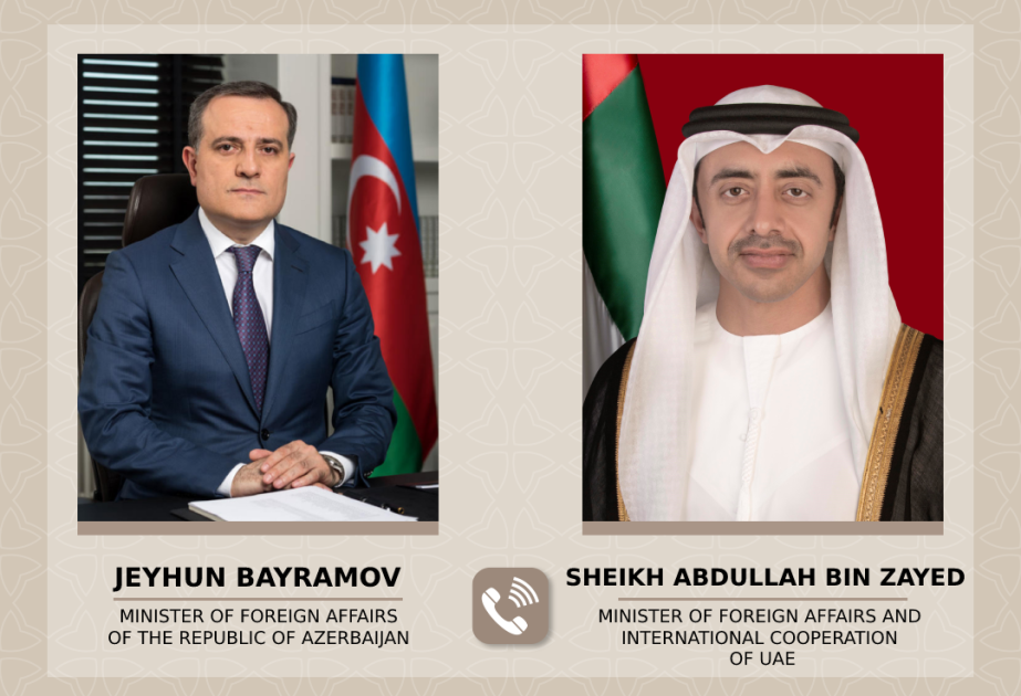 Azerbaijani, UAE FMs hold phone call to discuss strategic cooperation